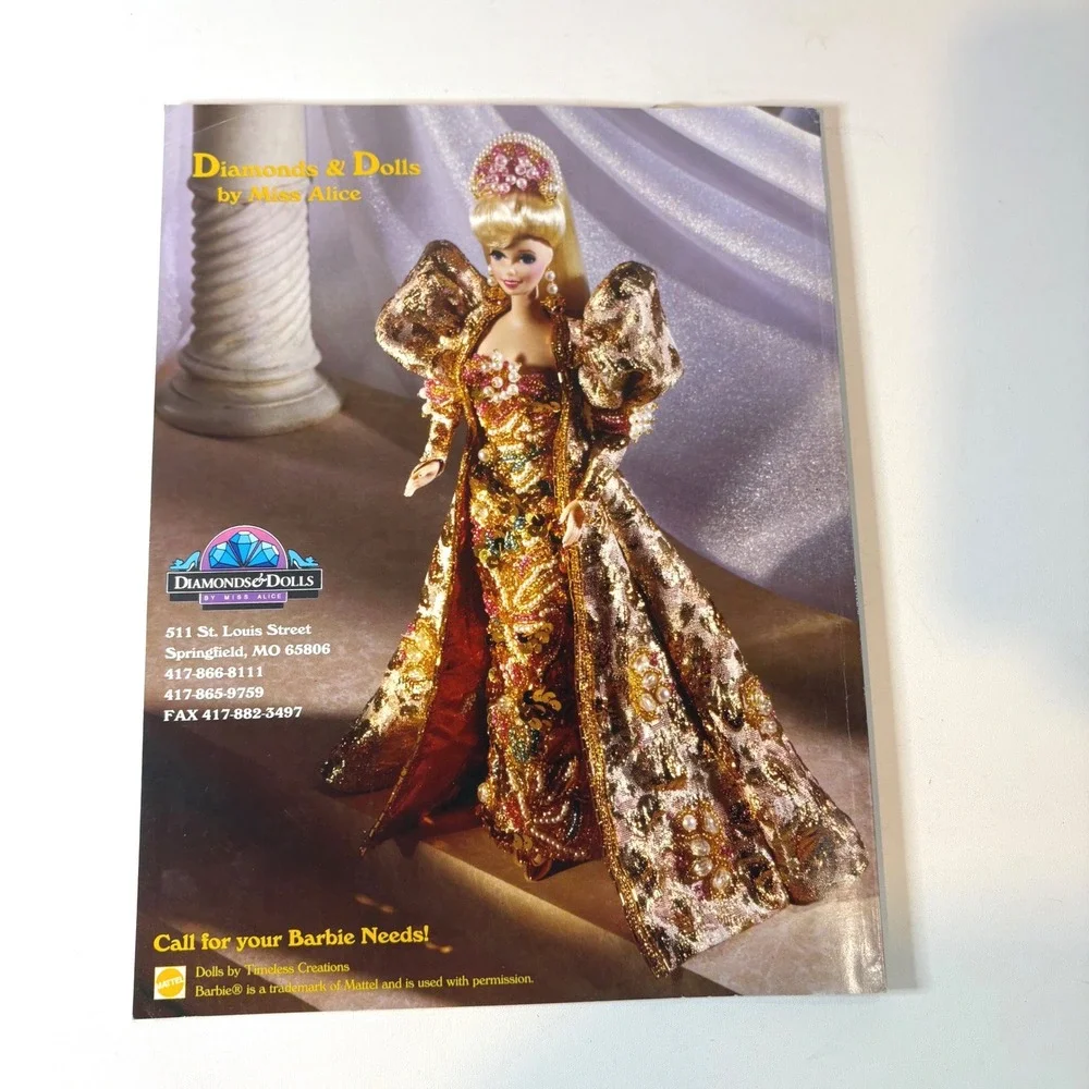 Barbie Bazaar Magazine September October 1994 Art Design Price Guide Vintage